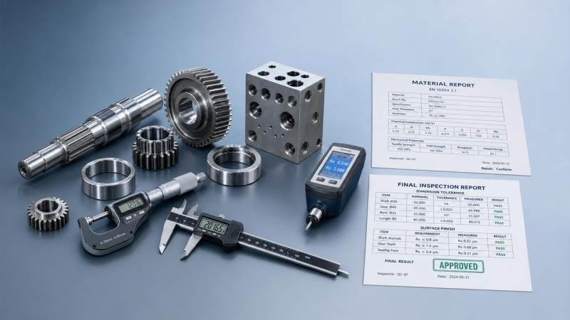 Precision Mechanical Components: Key Checks Before Final Acceptance