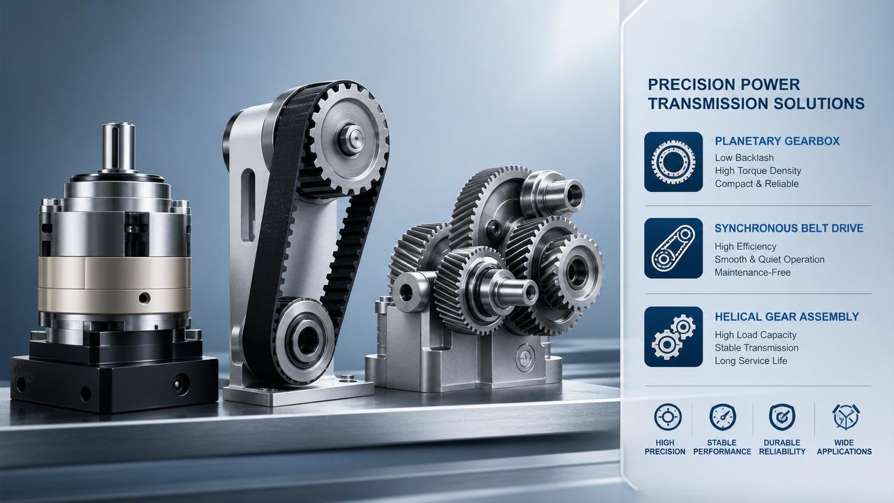 Power Transmission Systems for Precision Engineering Compared Power Transmission Systems for Precision Engineering Compared