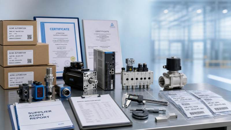 How to Vet an Industrial Automation Components Supplier in 2026