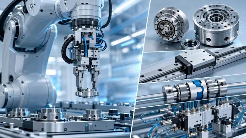 How Precision Components for Robotics Affect Accuracy and Cycle Time