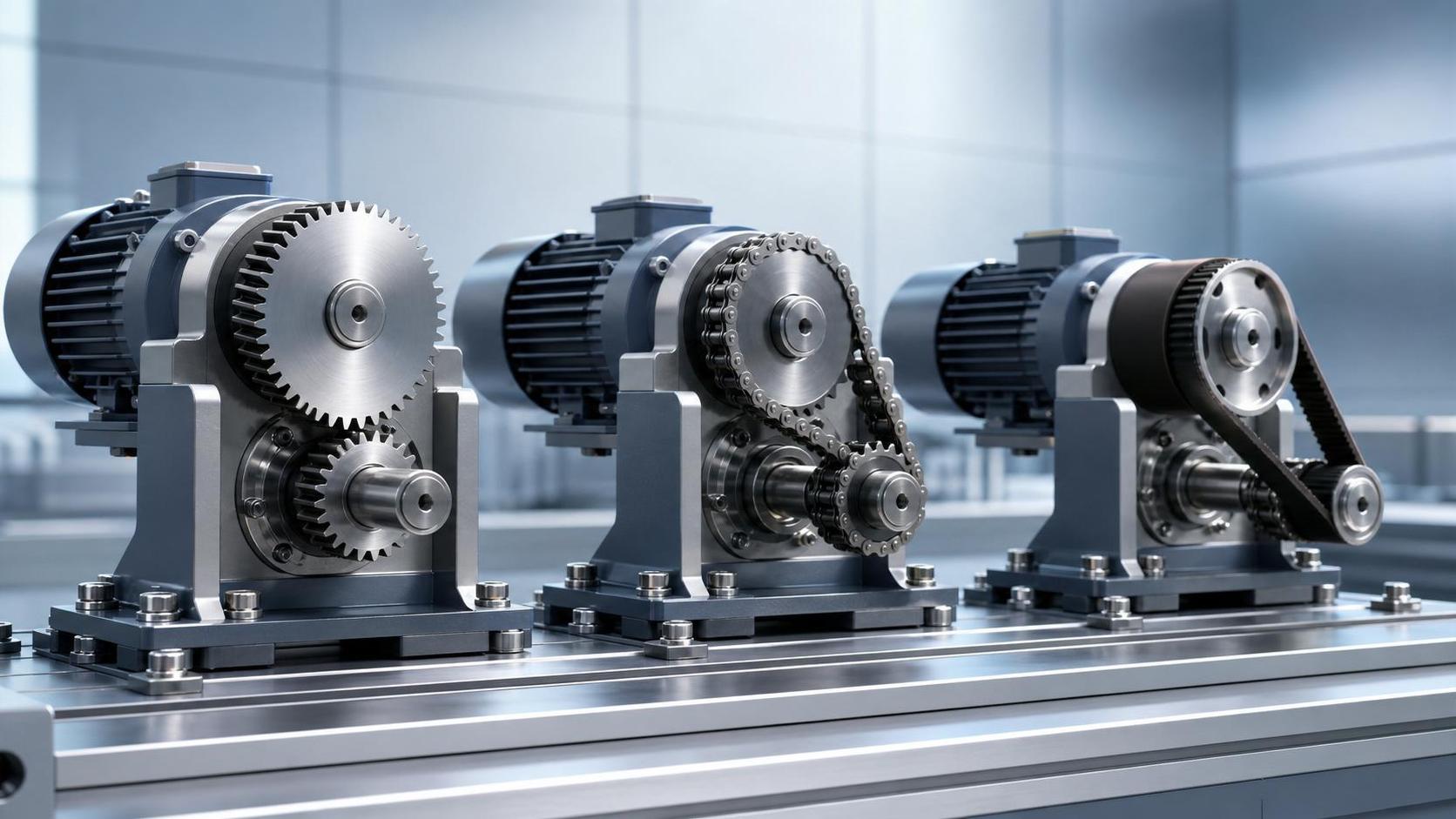 Mechanical Power Transmission Basics: When Gears, Chains, or Belts Fit Best