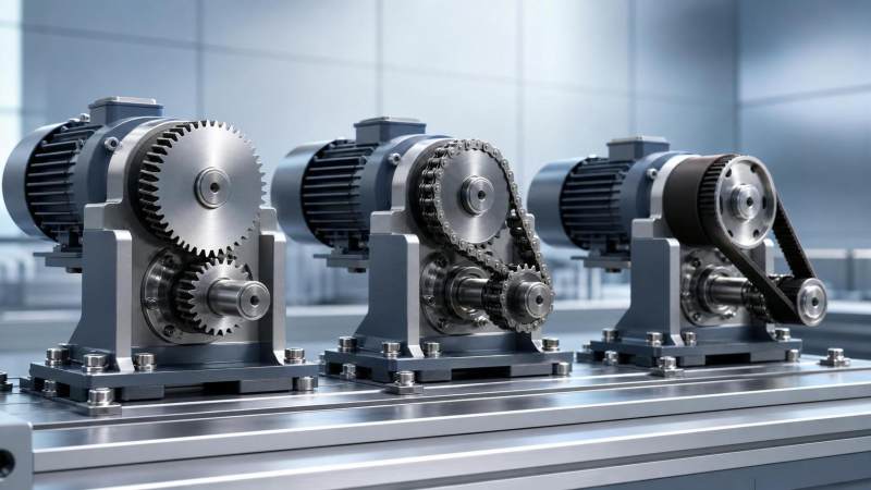 Mechanical Power Transmission Basics: When Gears, Chains, or Belts Fit Best