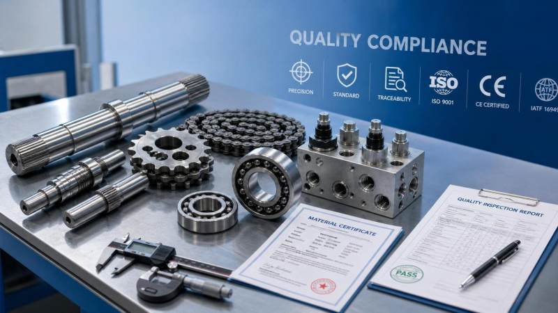 Industrial Standards Compliance Checklist for Precision Parts Sourcing