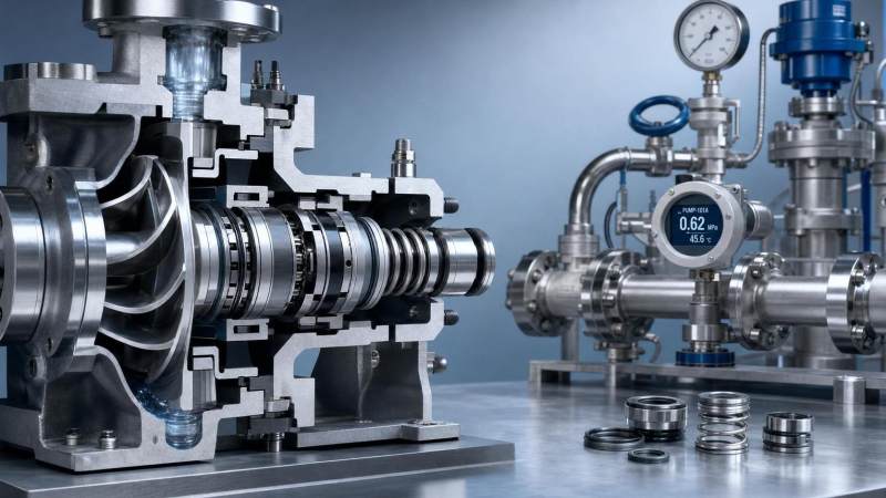 How to Choose Industrial Seals for Pumps by Media, Pressure, and Temperature