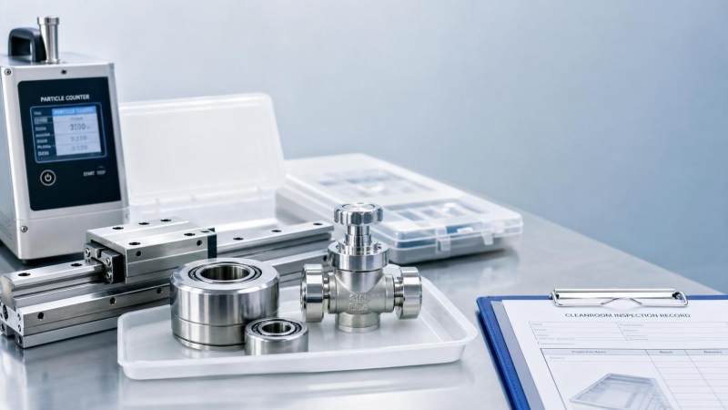 How to Evaluate Cleanroom-Compatible Industrial Components Without Missing Risk Factors