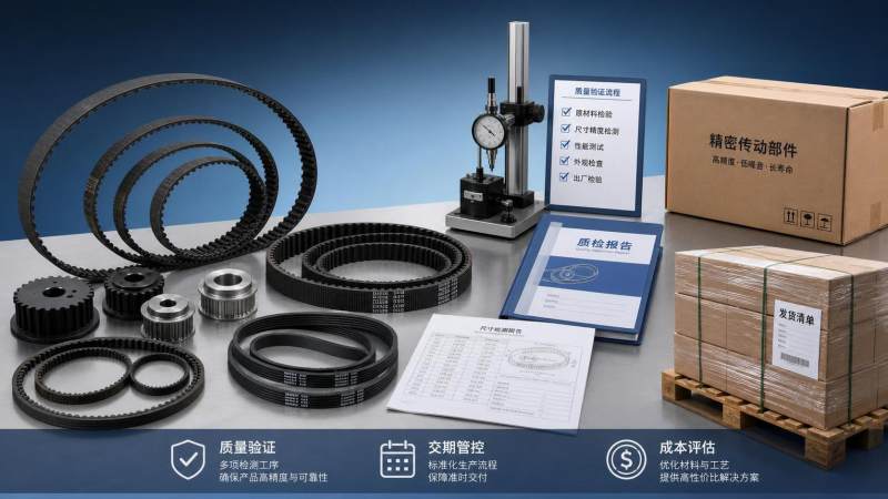 How to Evaluate a Belt Drives Supplier for Quality, Lead Time, and Cost