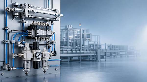 When do low maintenance pneumatic systems lower total operating cost?