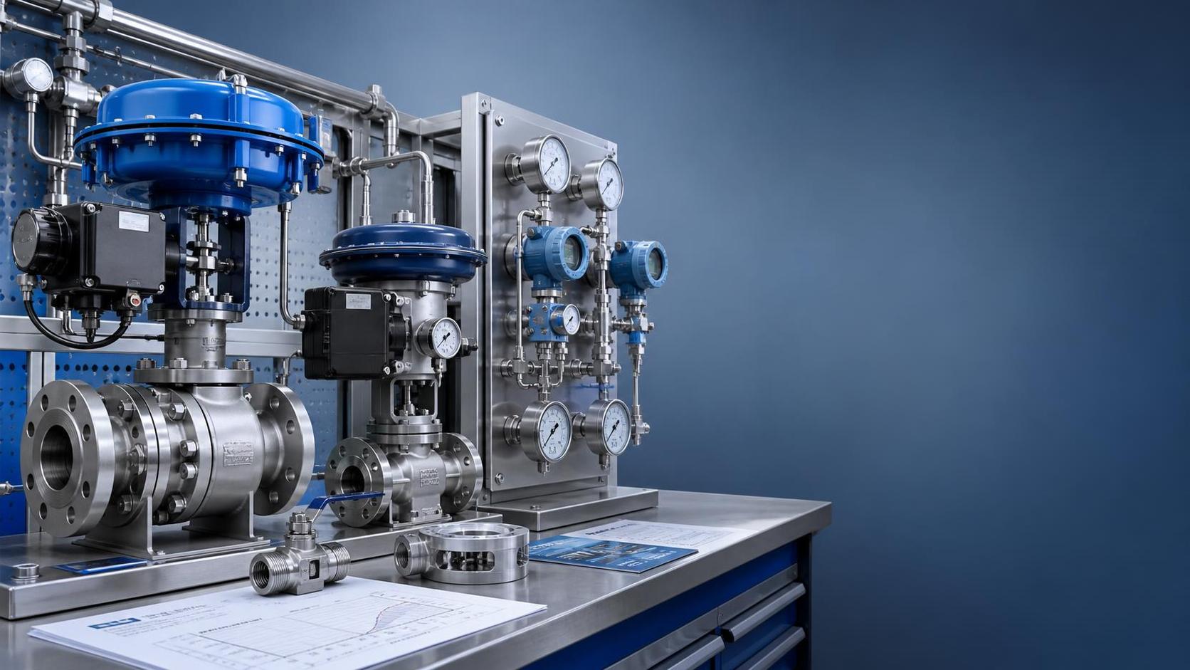When does a component selection platform for fluid control reduce sizing errors?