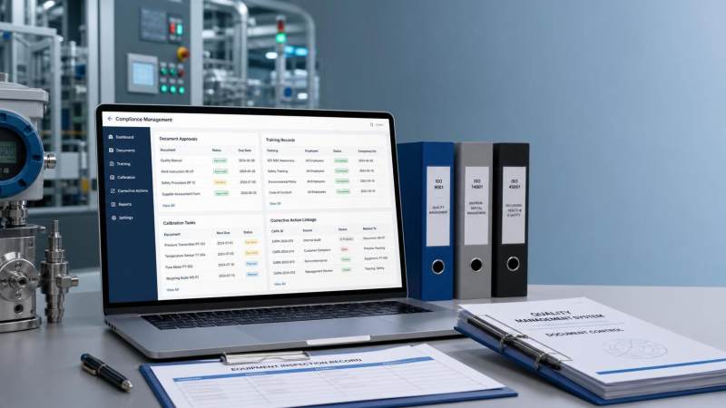 When does compliance management software reduce audit risk?