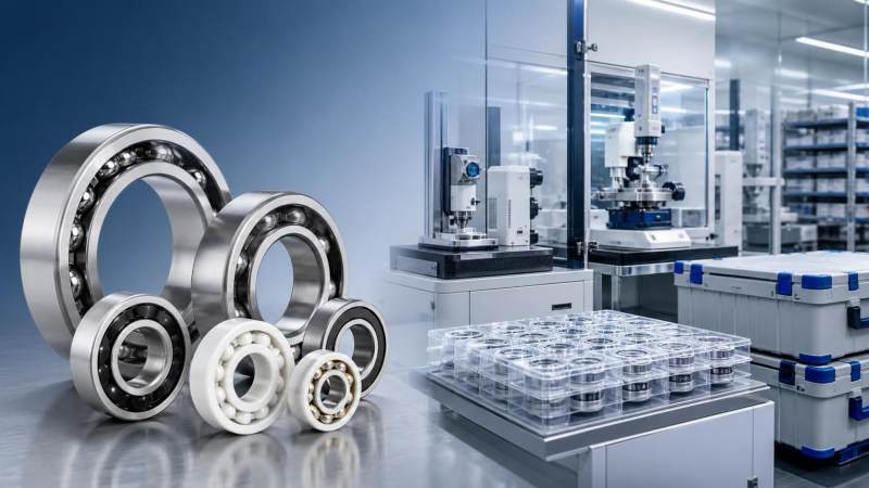 What lead-time risks should you check with a high performance bearings supplier?