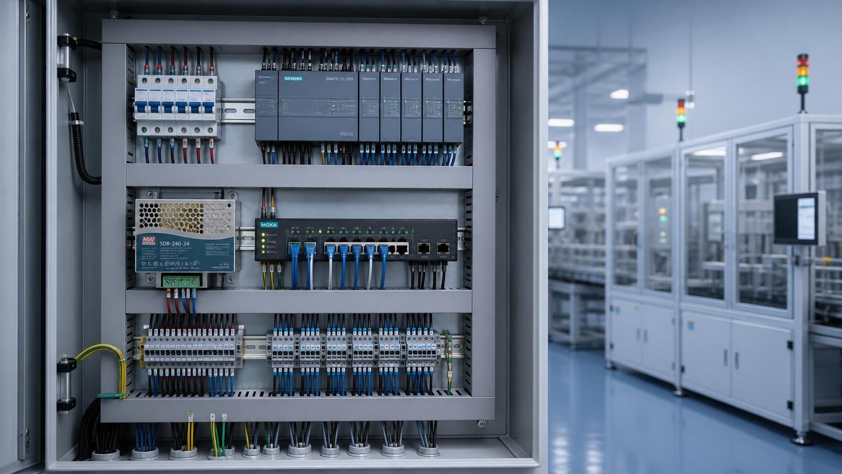 How to select industrial automation components for control cabinets