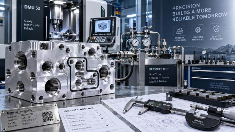 What to verify before choosing a hydraulic valve blocks factory