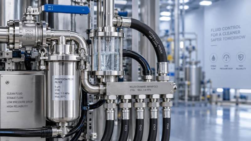 How to size fluid control components for pressure drop limits