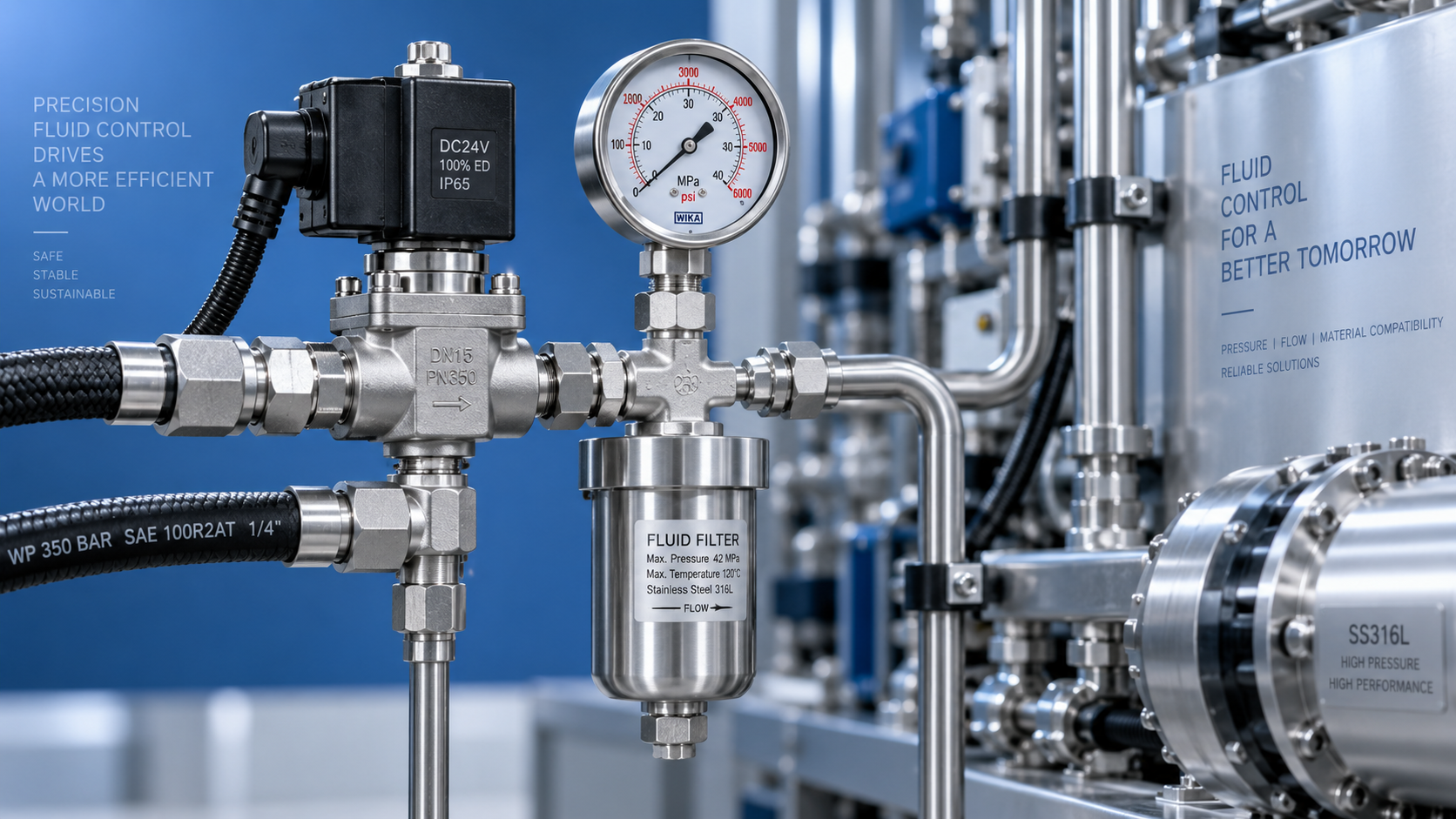 How a fluid control knowledge base speeds up component selection