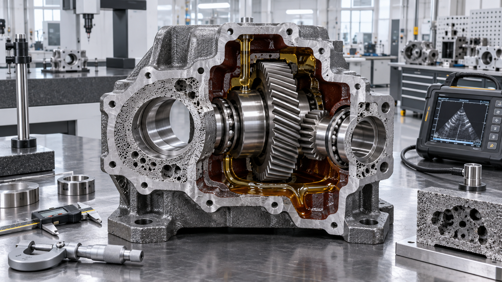 Power Transmission Component Casting Defects That Shorten Gearbox Service Life