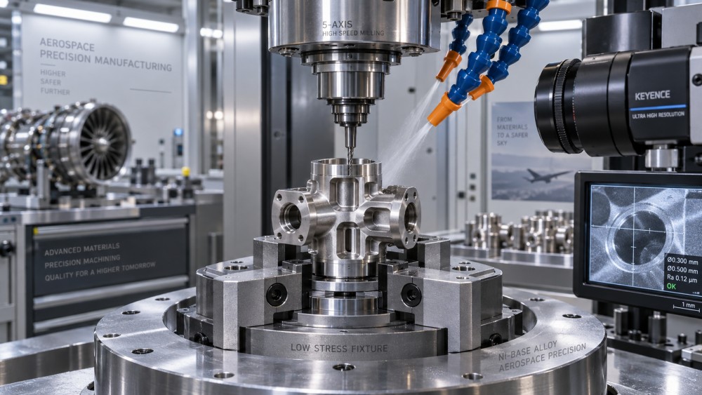 Micro-Machining for Aerospace: Holding Tight Tolerances Without Damaging Features Micro-Machining for Aerospace: Holding Tight Tolerances Without Damaging Features
