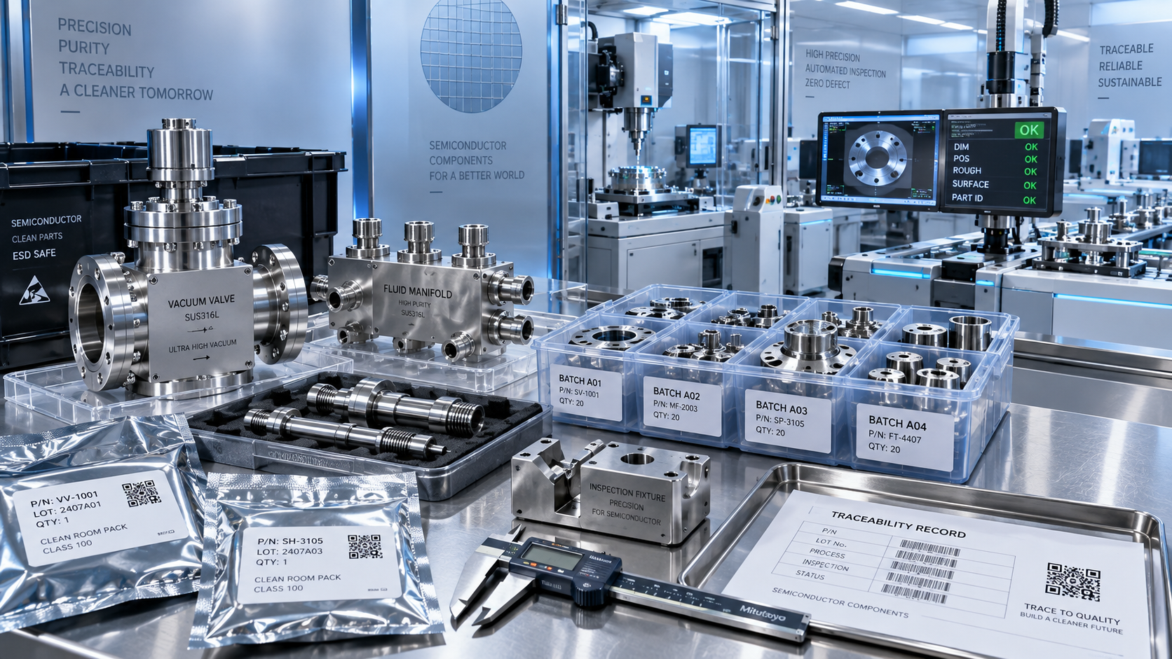 How to qualify a semiconductor equipment parts supplier for traceability How to qualify a semiconductor equipment parts supplier for traceability