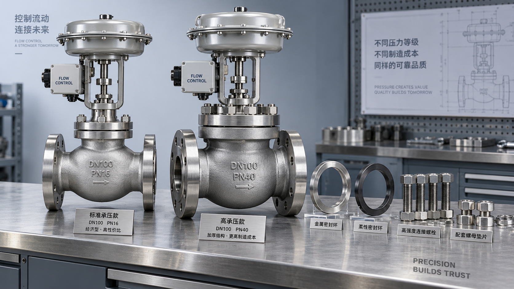 How pressure ratings affect the price of flow control components