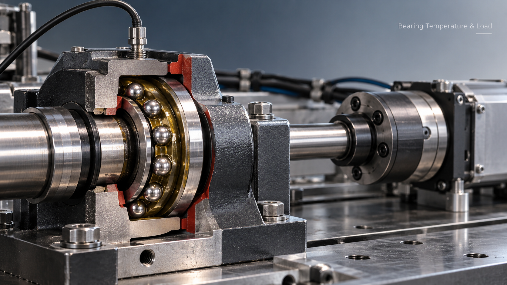 How operating temperature affects the load capacity of bearings