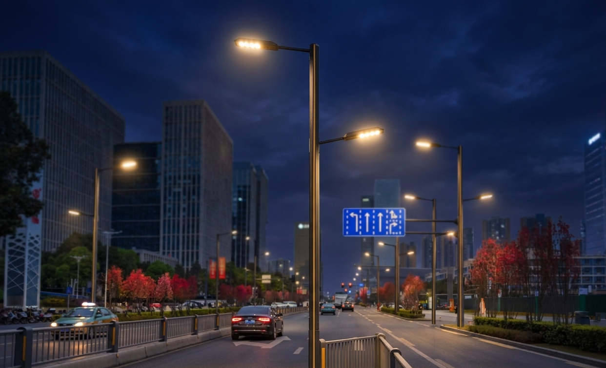 Fabricant de lampadaires LED pour les projets routiers municipaux