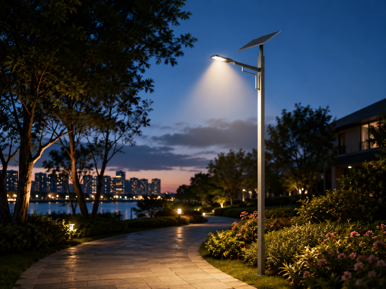 Pourquoi l’éclairage public solaire SL-008 cesse de fonctionner la nuit et comment le dépanner