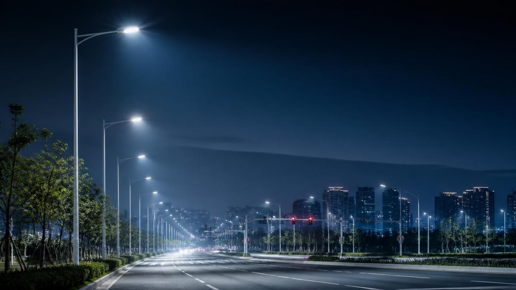 Solutions d’éclairage public LED pour les routes urbaines et municipales