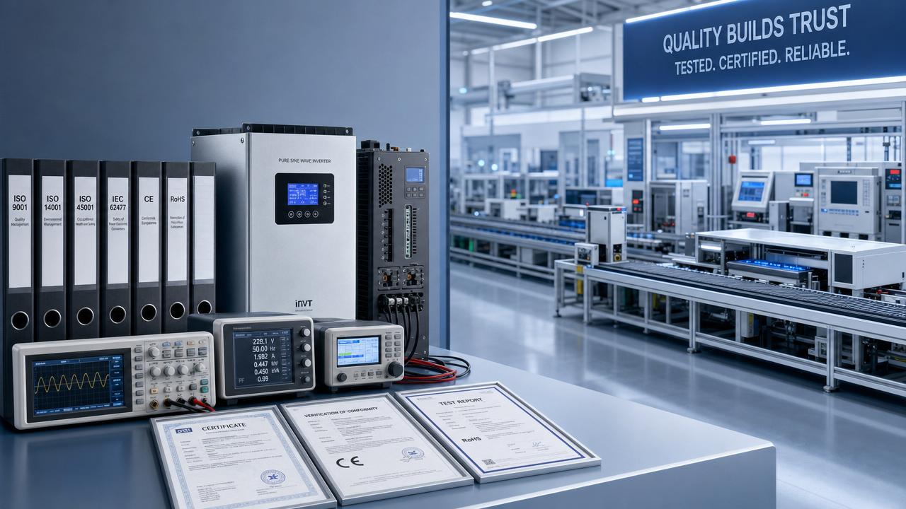 What to Check Before Choosing an Inverters Manufacturer