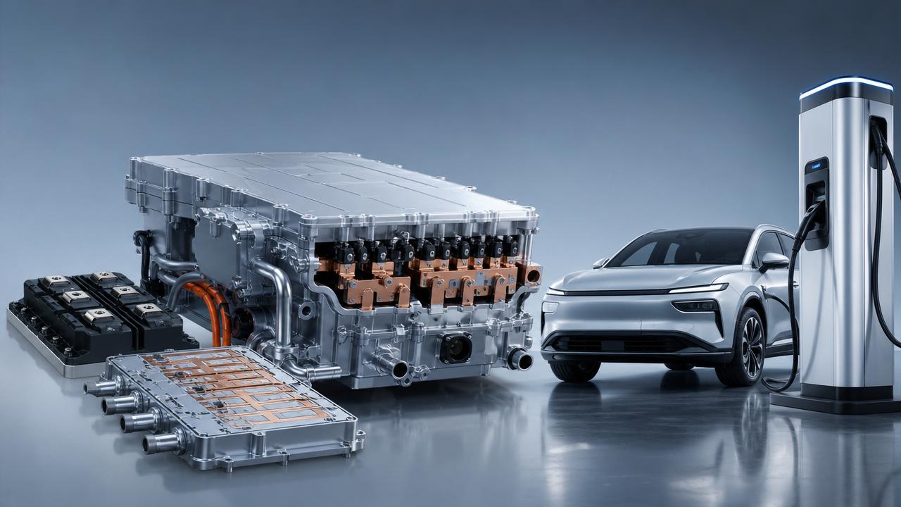 Wide-Bandgap Semiconductors Applications in EV Power