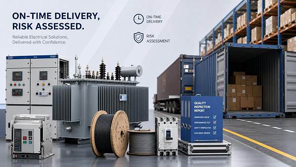 Comparing Power Equipment Distributors by Lead Time and Risk