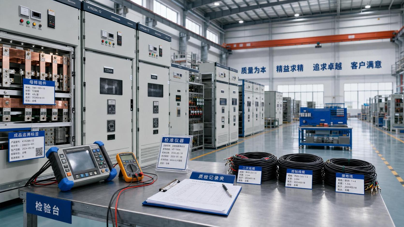 Power Distribution Equipment Factory Audit Checklist Before Supplier Approval