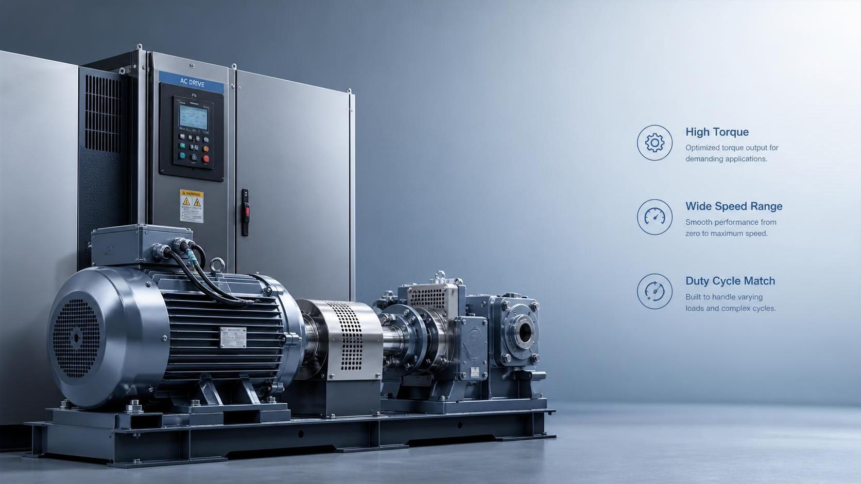 How to Size AC Motor Drives for Load Torque, Speed Range, and Duty Cycle