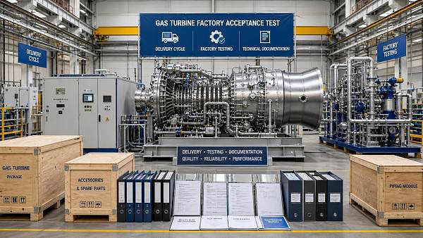 Evaluating Gas Turbine Suppliers: Lead Time, Testing, and Documentation