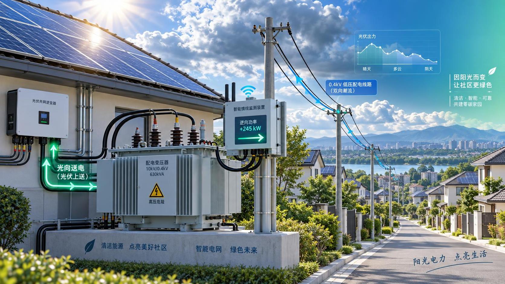 How distribution grid digitalization helps manage rooftop solar variability