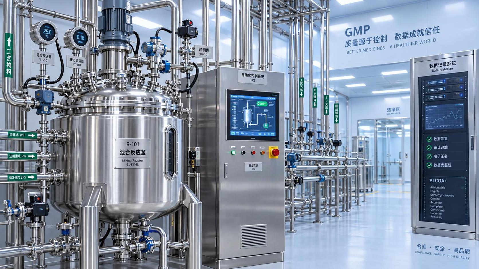 How to validate industrial automation for pharmaceuticals under GMP