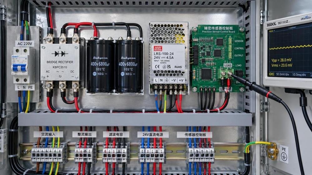 What Rectifier Ripple Level Is Acceptable for Sensitive Equipment?