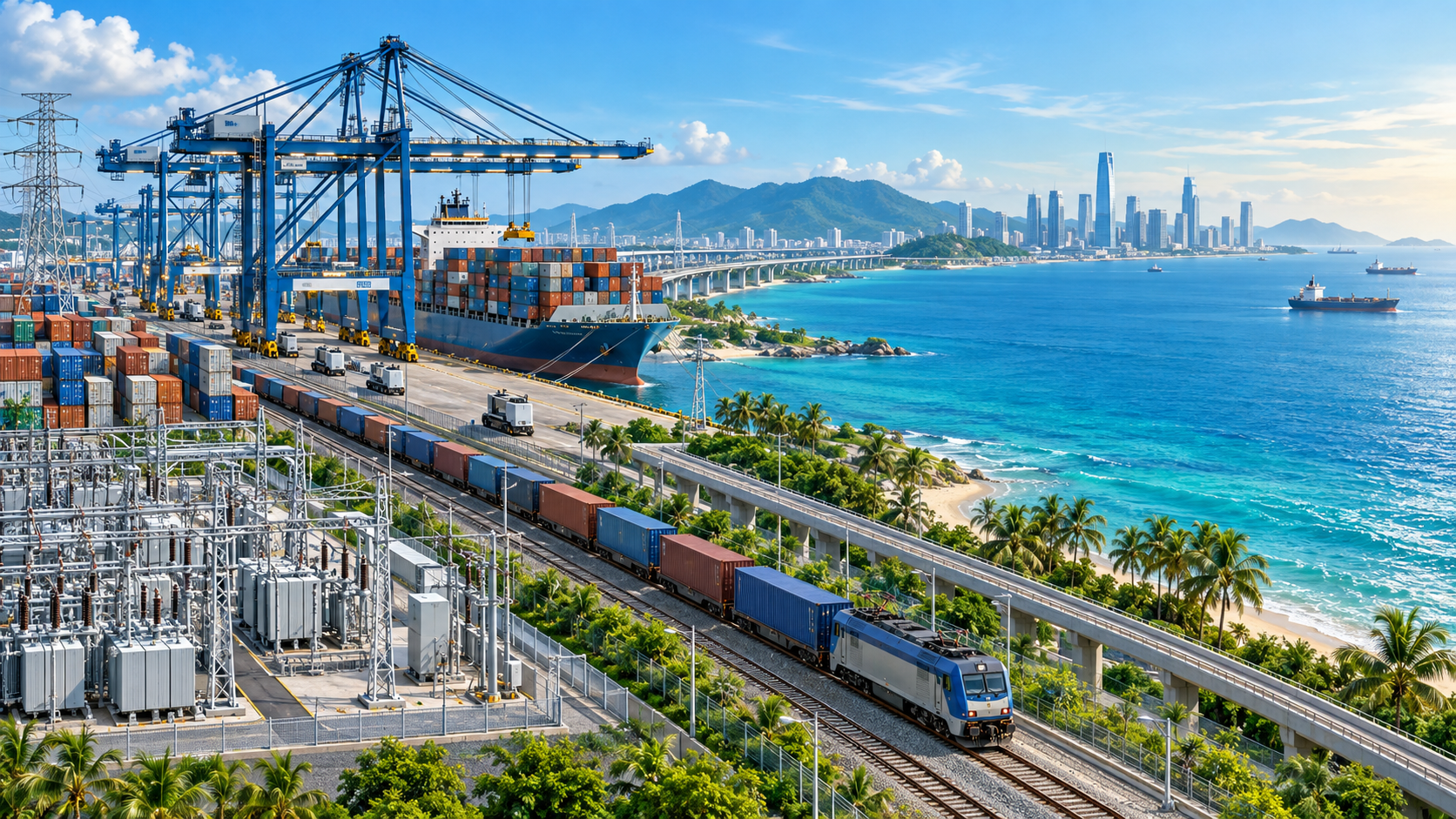 Which international infrastructure projects are reshaping Southeast Asia?