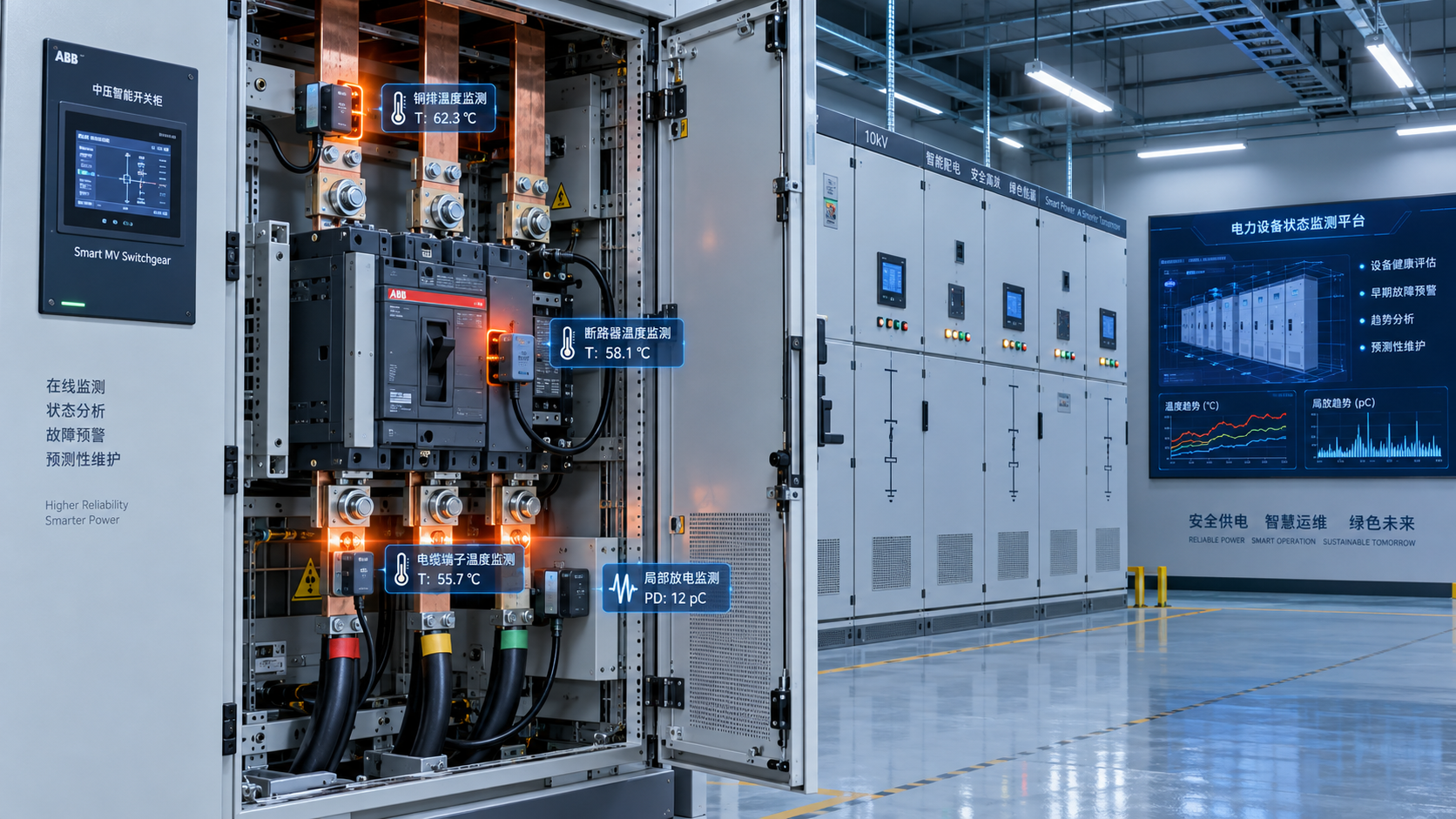 How smart switchgear condition monitoring detects early faults
