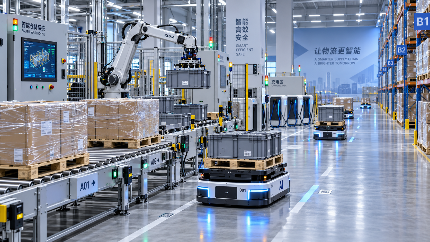 What automation product information matters when planning material handling?