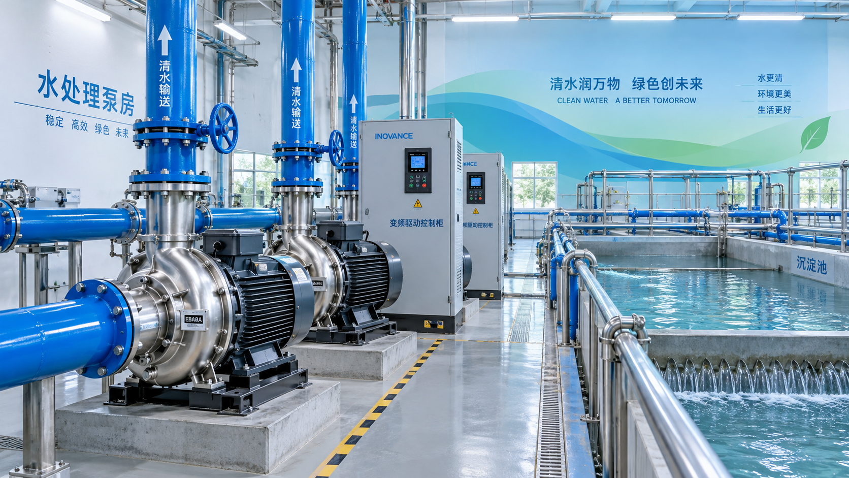 How variable frequency drives cut energy use in water treatment