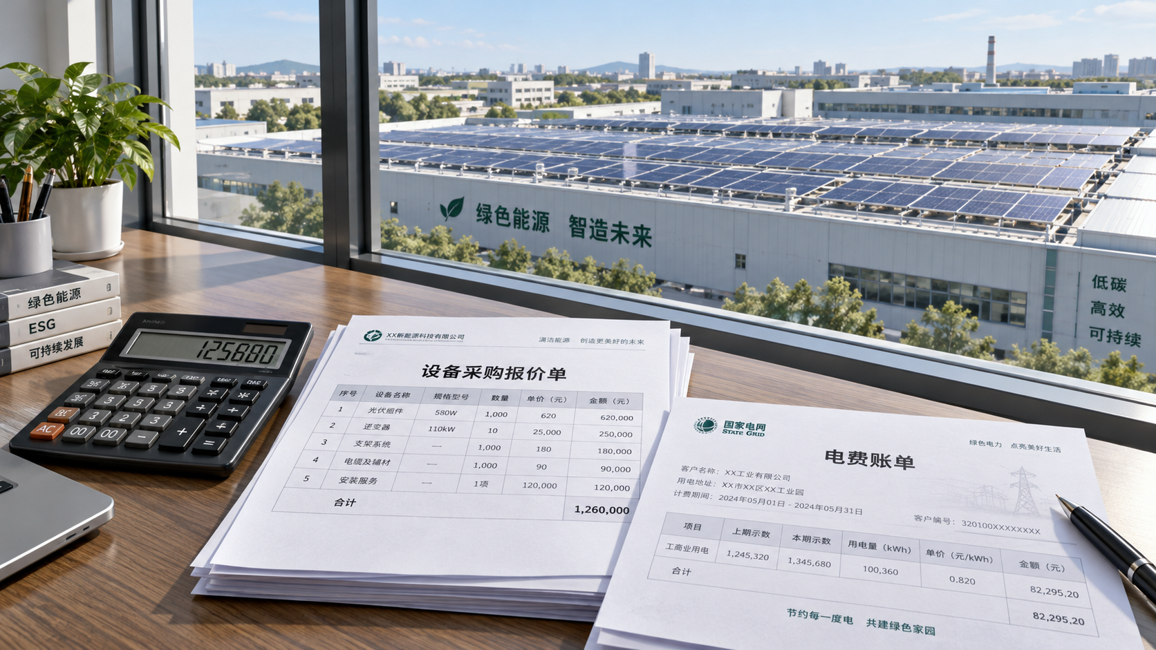 How to estimate the payback period for green energy equipment