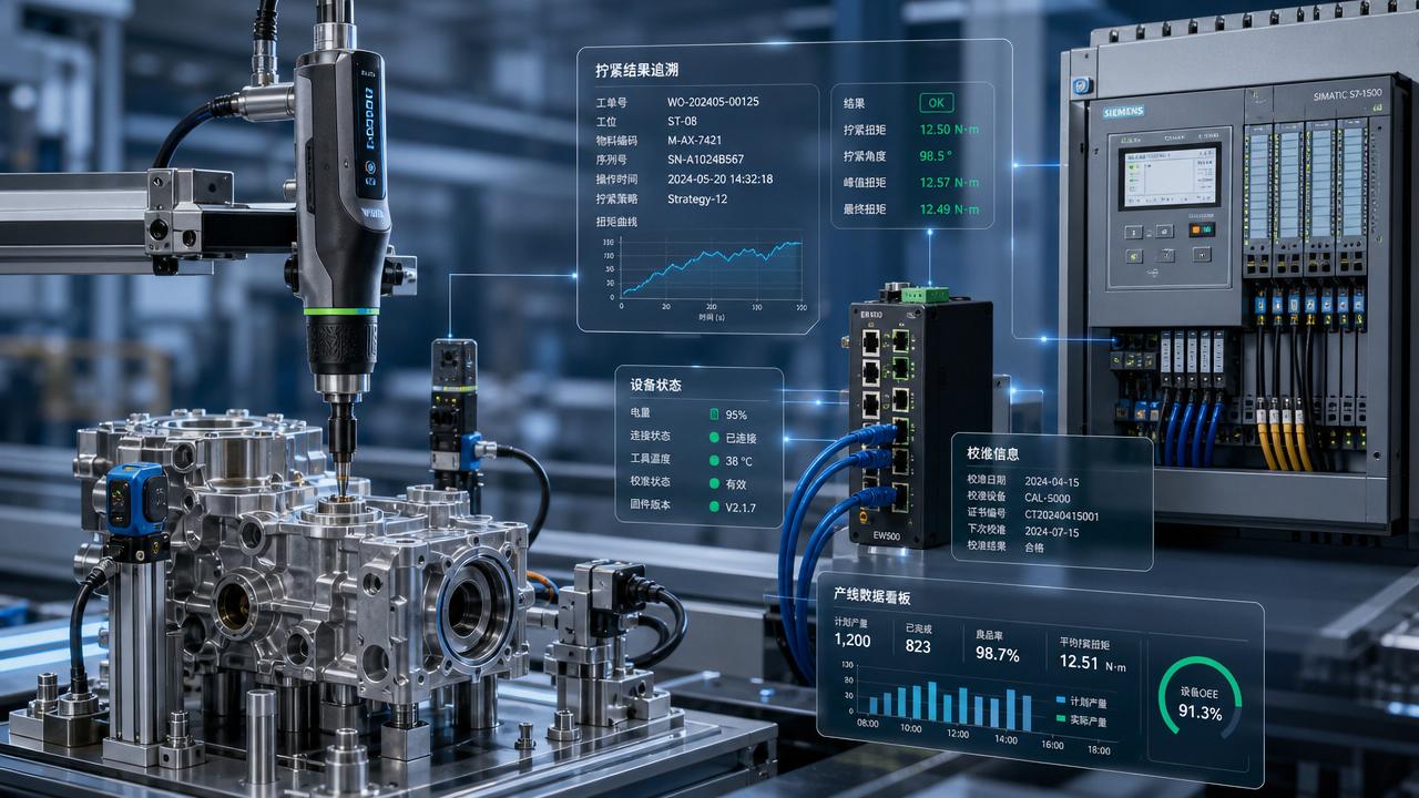 IoT Torque Control Explained: Traceability, Accuracy, and Line Integration