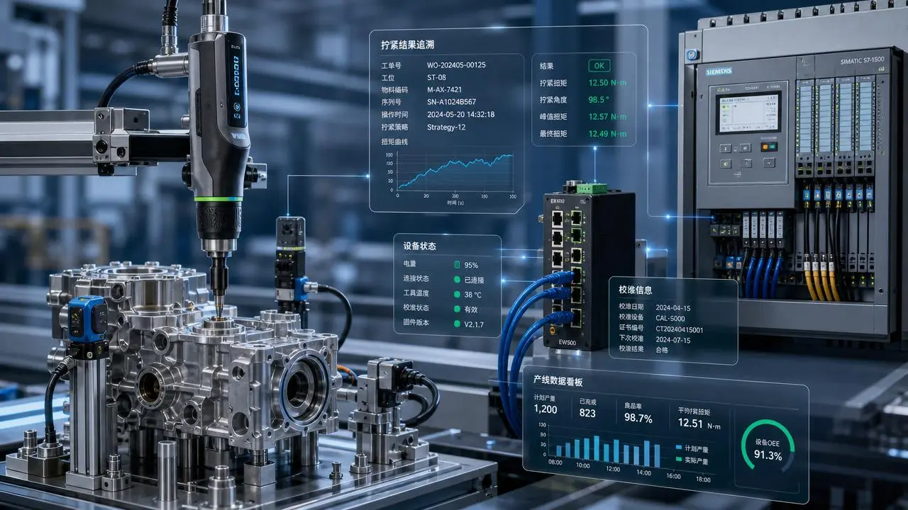 IoT Torque Control Explained: Traceability, Accuracy, and Line Integration
