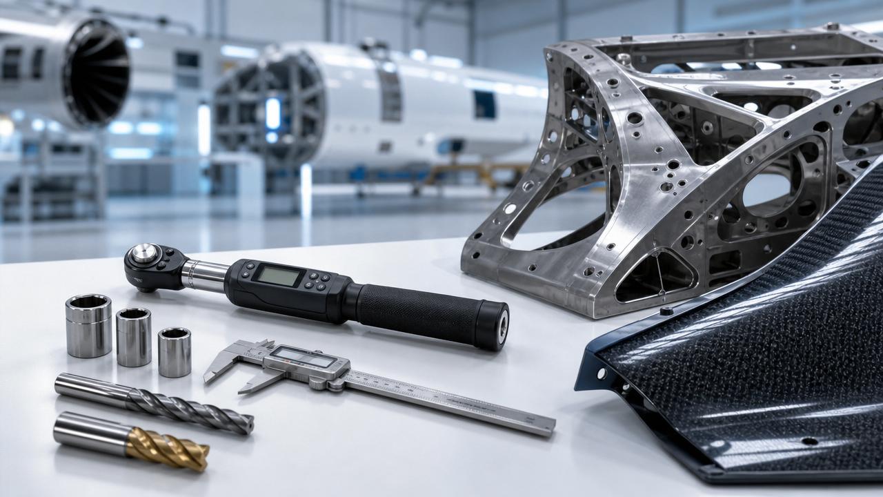 Aerospace Tools Selection Guide: Materials, Access Limits, and Compliance
