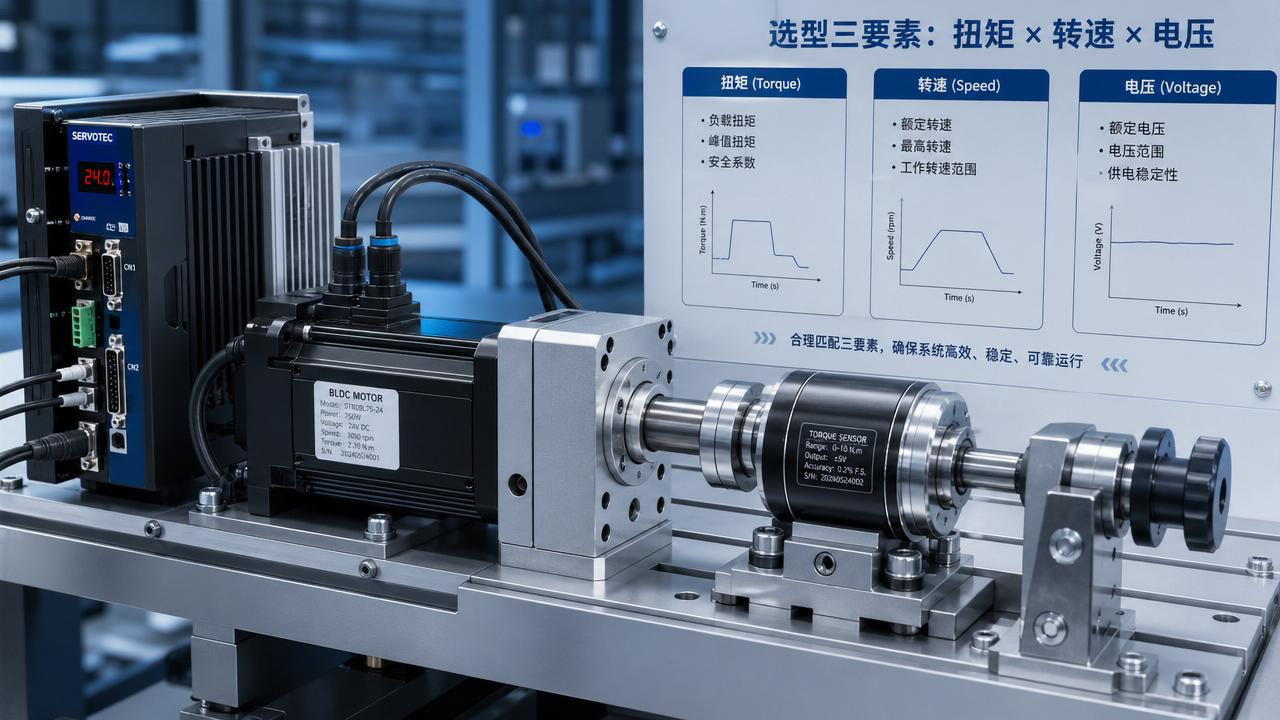 Brushless Motors Selection Guide: Key Torque, Speed, and Voltage Factors Brushless Motors Selection Guide: Key Torque, Speed, and Voltage Factors