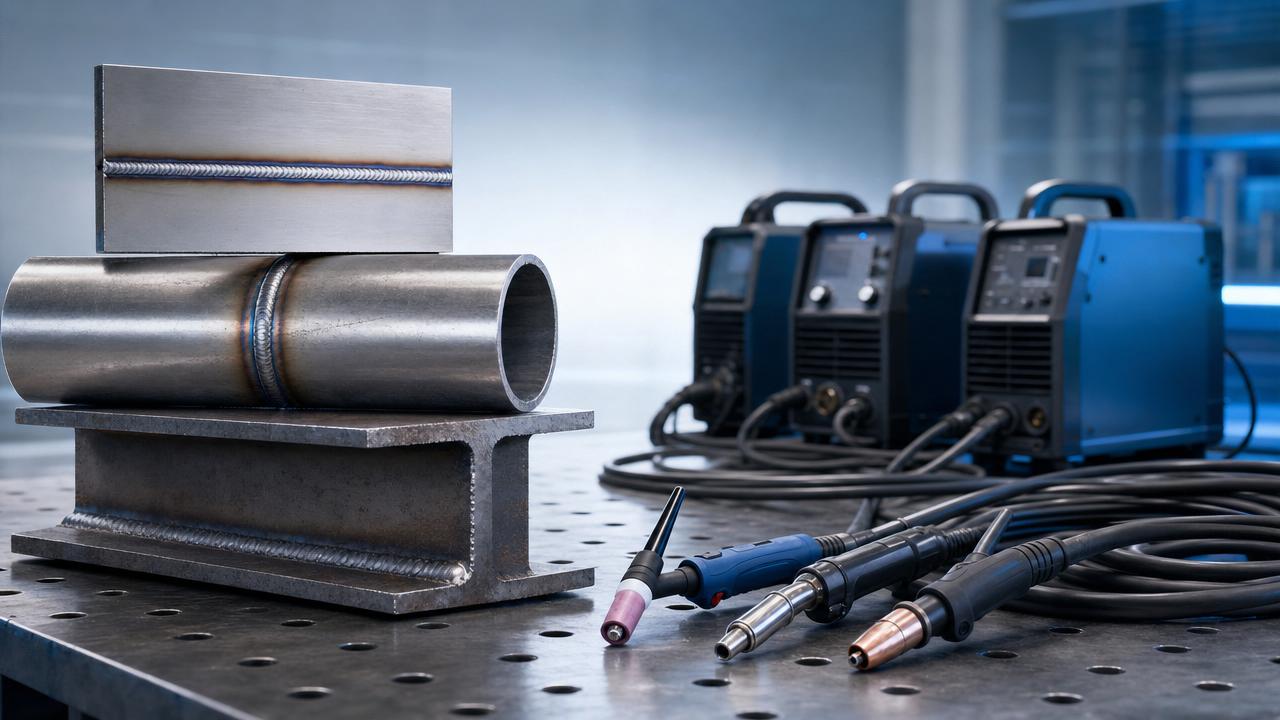 How to Choose Welding Equipment for Thin Sheet, Pipe, and Structural Steel