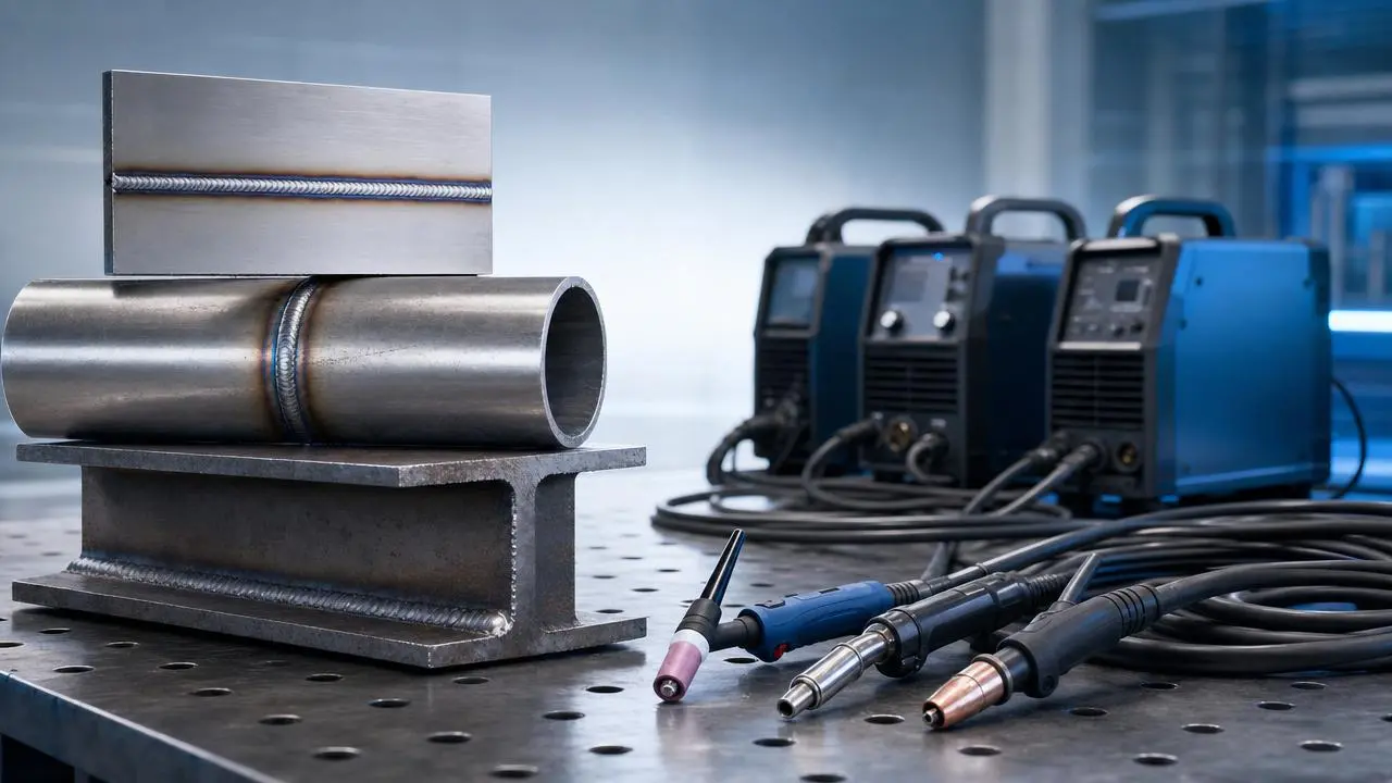 How to Choose Welding Equipment for Thin Sheet, Pipe, and Structural Steel