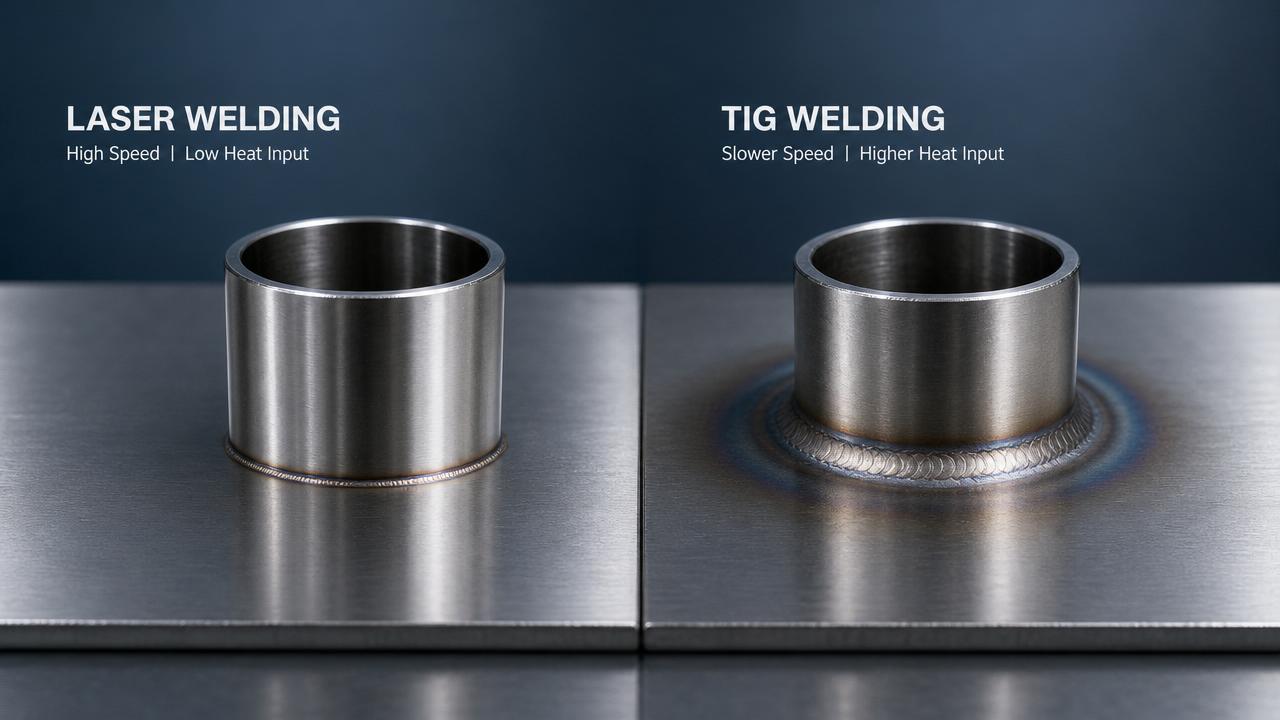 Handheld Laser Welding vs TIG: Which Is Better for Thin Stainless Steel Parts?