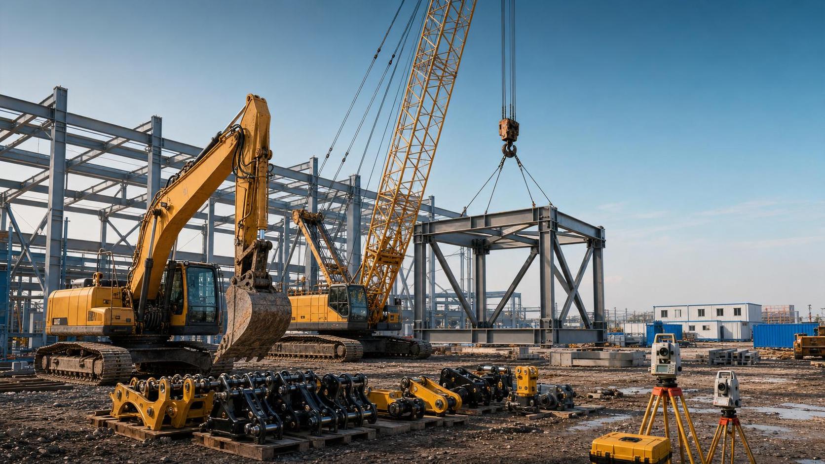 How to Choose Construction Equipment for Large-Scale Global Construction Projects