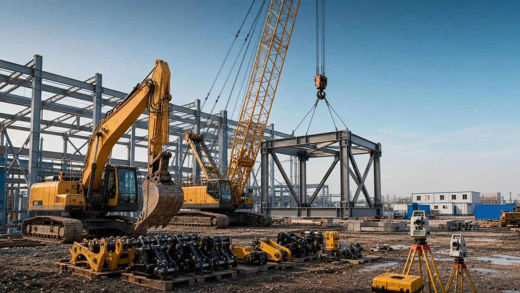 How to Choose Construction Equipment for Large-Scale Global Construction Projects