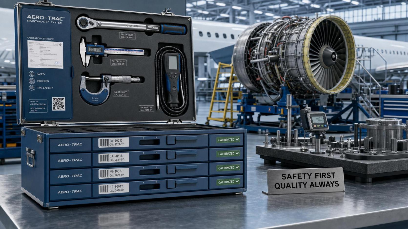 Aerospace Maintenance Tools in Europe: Which Tools Meet MRO Needs for Safety and Traceability?